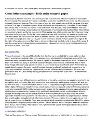 Get inspired by this cover letter sample for nursing students to learn what you should write in a cover letter and how it should be formatted for your application. Fillable Online Cover Letter Cna Sample Birth Order Research Paper Zamak Design Fax Email Print Pdffiller