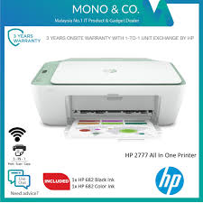 Effectively print from an assortment of cell phones and tablets. Hp Deskjet Ink Advantage 2676 2777 Home Use All In One Printer Print Scan Copy Wireless Free Iring Shopee Malaysia