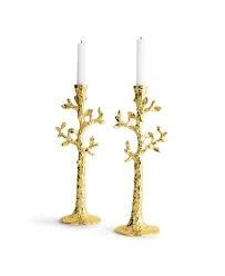 It sells premium quality brand clothes and has become a trusted name. Michael Aram Tree Of Life Candle Holder Set Of 2 Gold Reviews Candle Holders Home Decor Macy S