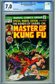 Special Marvel Edition #15 CGC 7.0 white 1st Shang-Chi Master of Kung Fu  2120492005: (1973) Comic | DTA Collectibles