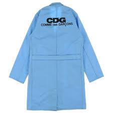 Cdg Logo Shop Coat Kleding Coat Empty Room Shopping