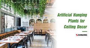 These are a few tools that can help you to install the plants from the. Artificial Hanging Plants For Ceilings Another Trend For 2021