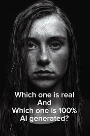 ¿Cuál es real y cuál es generado por IA?