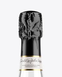 Clear Glass Lambrusco Bottle With Red Wine Mockup In Bottle Mockups On Yellow Images Object Mockups