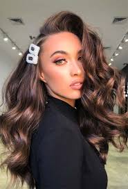 If you have dark brown hair, caramel highlights might look better and would be much easier to maintain than dying all of your hair. 73 Dark Brown Hair Color Shades Too Sweet To Resist Glowsly
