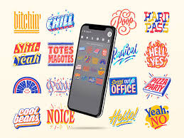 See more ideas about sticker design, stickers, telegram stickers. 20 Stunning Typographic Sticker Designs Bashooka