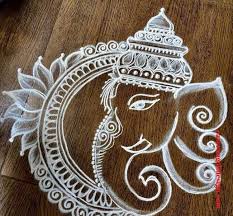 50 Ganesh Rangoli Designs Rangoli Ideas October 2019 In 2020 Simple Rangoli Designs Images Rangoli Designs Simple Rangoli Border Designs