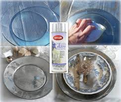 How To Create Your Own Mercury Glass Charger Plates Mercury Glass Diy Glass Charger Plates Charger Plates Diy