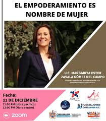 Primera mujer candidata independiente a la presidencia de méxico. En Unos Direccion De Desarrollo Humano Y Educacion Facebook