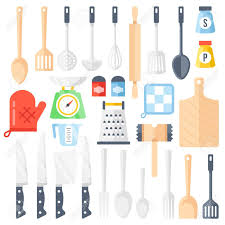 Check spelling or type a new query. Kitchen Tools Cooking Equipment Kitchen Utensils Set Colorful Royalty Free Cliparts Vectors And Stock Illustration Image 56655202