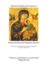 Nossa senhora do perpétuo socorro. Novena Nossa Senhora Do Perpetuo Socorro Baixar Pdf De Docero Com Br