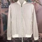 SEERSUCKER BOMBER JACKET Zara