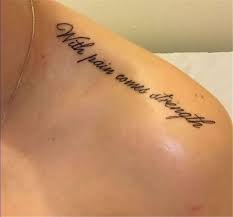 Meaningful And Inspirational Quotes Tattoo Ideas For You Quotes Tattoo Tattoo Ideas Meaningful Tattoo Id Shoulder Tattoo Quotes Tattoo Quotes Stylish Tattoo