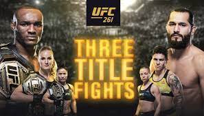 Ufc 261 takes place saturday at vystar veterans memorial arena in jacksonville, florida. J2vh78ktclaufm