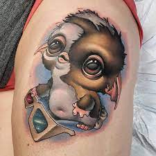These gremlin tattoos will have you feeling those comedy horror vibes in no time!! 45 Creepy Cute Gremlins Tattoos Tattoo Ideas Artists And Models
