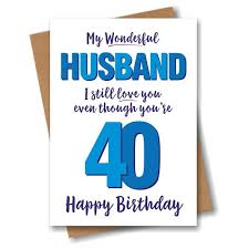 We are blessed to wishing a super duper 50th birthday celebration to a remarkably amazing husband! Funny Husband 40th Birthday Card For Husband I Still Love Etsy