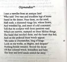 Percy Bysshe Shelley Ozymandias Reference The Selected Poetry And Prose Of Shelley Wordsworth Poetry Lybrary Introducti Classic Poems Romantic Poets Poetry