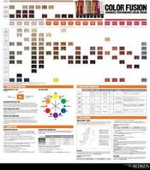 Redken Color Fusion Chart In 2019 Redken Hair Color
