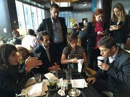 Kicillof Cafe Con Pajita Lobby Y Una Pregunta Incomoda Sobre Scioli Big Bang News