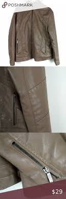 American Breed Mens Pleather Moto Jacket Biker In 2020 Military Jacket Green Carhartt Workwear Winter Coats Jackets
