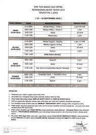 Semakan pendaftaran tahun 1 2019/2020 online. Jadual Peperiksaan Akhir Tahun Smk Tun Abang Haji Openg Facebook