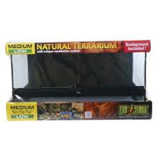 Exo Terra Natural Terrarium Reptile Habitat Reptile Terrarium Reptiles Reptile Habitat