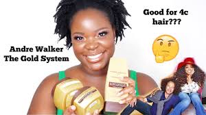 Andre walker the gold system product review !! Andre Walker Hair Products Review Le Beat Youtube