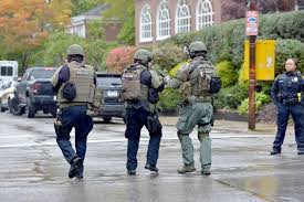 Pittsburgh Synagogue Shooting 3 Officers Shot At Tree Of Life Synagogue Pittsburgh Six Pack Abs Police Officer