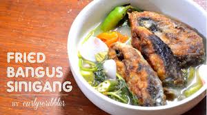 Recipe Fried Bangus Milkfish Sinigang Youtube