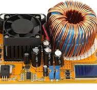 YWBL-WH Power Supply Module DC-DC Power Converter 8-40V to 0-32V 50A 800W  Adjustable Step-Down Module with Heatsink Fan