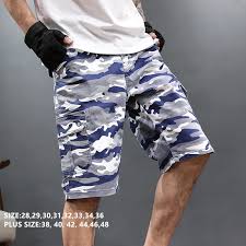 Shop for bermudas for men in india buy latest range of bermudas for men at myntra free shipping cod easy returns and exchanges Camo Shorts Men Summer Cargo Cotton Short Military Blue Camouflage Mens Bermudas Homme Big Plus Size 42 44 46 48 Spodenki Meskie Casual Shorts Aliexpress