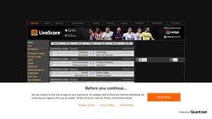 Live Soccer Scores And Sports Results Livescore Mobi