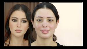 Monica Bellucci transformation Makeup مكياج مونيكا بلوتشي ،حنان النجاده -  YouTube