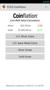 Gold coin melt value calculator. Coinflation For Android Apk Download