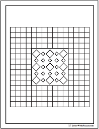 These are the perfect activity pages to print now and set aside for when a special time when your little one wants to color and you can sit beside them and enjoy some. Pattern Coloring Pages Digital Coloring Pages For Kids And Adults