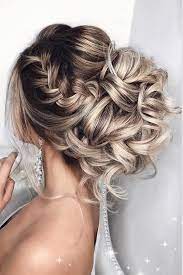30 Best Elstile Wedding Hairstyles Wedding Hairstyles Photo 2019 Wedding Hair Up Medium Hair Styles Wedding Hair Inspiration