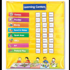 early learning centers pocket chart