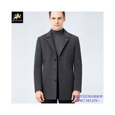 Áo khoác dạ nam cashmere sang trọng, lịch lãm dáng ngắn cao cấp NAD108