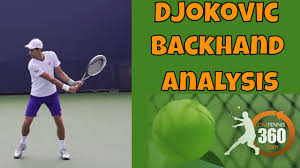 Djokovic loses the point with a backhand unforced error. Djokovic 2 Handed Backhand Analysis Youtube