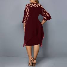 The better your outlook towards yourself is the better shopping experience you will have. Women S Dress Plus Size Birthday Party Dress Ladies Elegant Mesh Sleeve Wedding Club Outfits Dresses Women Summer Clothing 2021 Vangold Mart