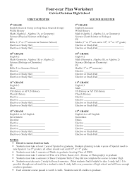 Creative Math Worksheets For High School Four Year Plan Worksheet Free Math Worksheets Math Worksheets Social Studies Worksheets