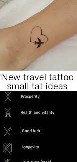 Learn everything you should know about healthy tattoo aftercare immediately. New Travel Tattoo Small Tat Ideas Ideas Small Smalltattootravel Tat Tattoo Travel Tattoo Ideen Klein Kleines Tattoo Kleeblatt Tattoo
