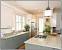 Green Painted Kitchen Cabinets