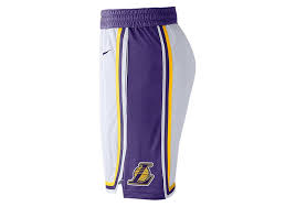 Nike nba atlanta hawks trae young city edition swingman jersey. Nike Nba Los Angeles Lakers Swingman Home Shorts White Fur 59 00 Basketzone Net