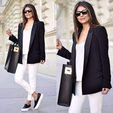Gray, black, dark blue, white, brown. How To Dress Smart Casual In Summer Just Trendy Girls