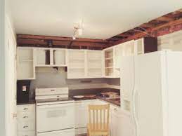 Watch the video explanation about kitchen soffit tear out. Remove The Soffit Above Your Kitchen Cabinets From Big Plan Little Budget Blog Above Kitchen Cabinets Kitchen Soffit Clean Kitchen Cabinets