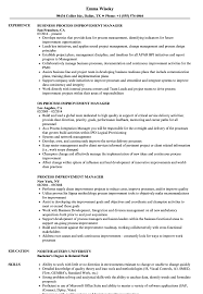 Norfolk, nr11 6su stay updated about global operations manager job description. Process Improvement Manager Resume Samples Velvet Jobs