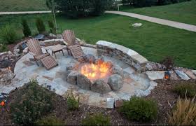 You'll only need bricks to make it and shape its back like a a homemade backyard fire pit doesn't have to be expensive. Outdoor Fire Pit Ideas