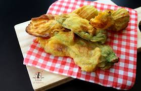 Potete aggiungere metà acqua e. Fiori Di Zucchine Pastellati In Friggitrice Ad Aria