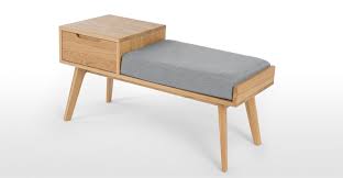 Jenson Opbergbank Eiken En 2020 Mobilier De Salon Rangement Banc En Chene